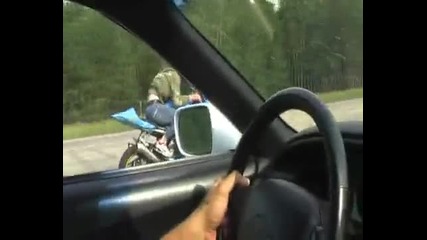 850whp Toyota Supra vs Suzuki Gsx - R 1000 Rizla Edition 