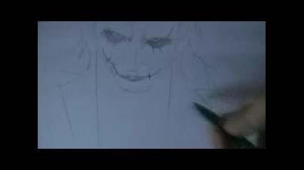 как да нарисуваме Joker