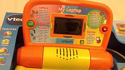 Vtech Kids Laptop - Numbers Letters Logic and Gamesvia torchbrowser.com