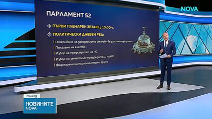 Какво да очакваме от първото заседание на парламента