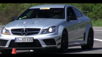 Mercedes C63 Amg Black Series - Brutal Acceleration