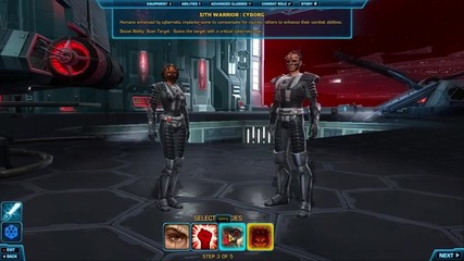 The Old Republic - Character Creation - 2