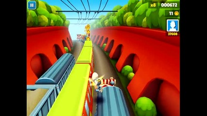 Subway Surfers големи тъпотий епизод 3