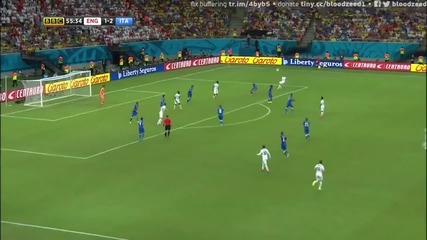 Англия 1 - 2 Италия // F I F A World Cup 2014 // England 1 - 2 Italy // Highlights
