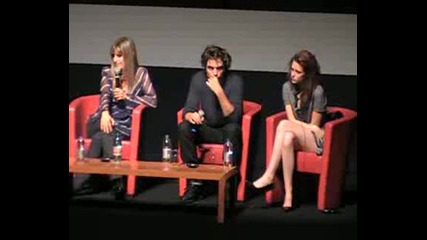 Twilight Incontro con il pubblico - Kristen Stewart,  Robert Pattinson e Catherine Hardwickepart 3.a