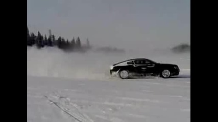 Bentley Continental Gt Drift On Ice