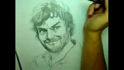 Бърза Рисунка на Jack Black...