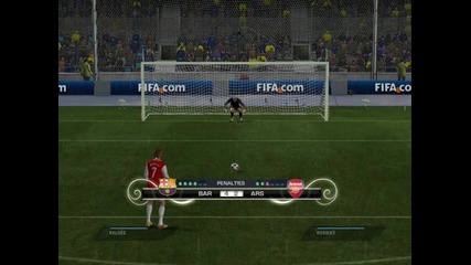 fifa 2011 Barcelona vs Arsenal - Дуспи part 2