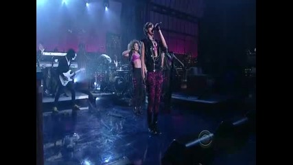 keri hilson feat kanye west - knock you down (late show 05 - 04 - 09)