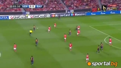 Бенфика 0 : 2 Барселона