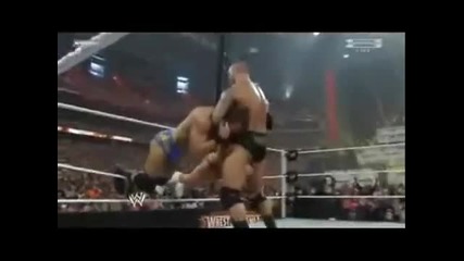 Randy Orton - Double Ddt on Cody Rhodes & Ted Dibiase - Wrestlemania 26 