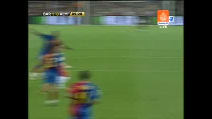 25.10 Барселона - Алмерия 5:0 Самуел ЕтоО гол
