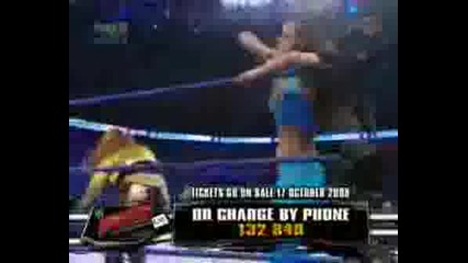 Brie Bella Vs Natalya 10/10/08