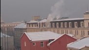 Пожар в сграда в центъра на София
