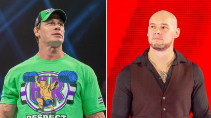 John Cena calls Baron Corbin a dumpster fire after Kurt Angle's WrestleMania reveal: WWE Now