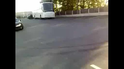 Audi R8 Burnout