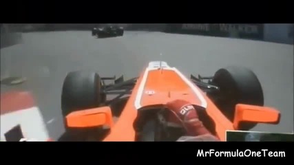 F1 Гран при на Монако 2013 - Bianchi на Fp2 [hd][onboard]