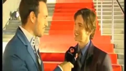 Jackson's Madrid Red Carpet Interview (livestream)