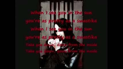 Marilyn Manson Pretty as a swastika + Lyrics