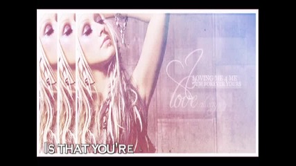 Превод !!! Christina Aguilera - Loving Me 4 Me ( Lyrics ) 