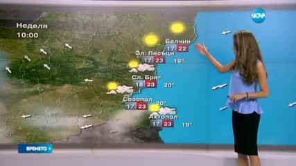 Прогноза за времето (04.06.2017 - обедна емисия)