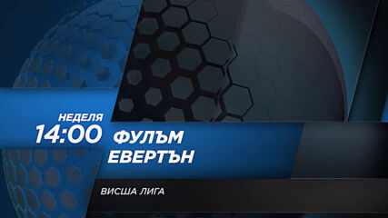 Фулъм - Евертън на 22 ноември, неделя от 14.00 ч. по DIEMA SPORT 2