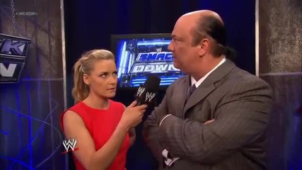 Paul Heyman refused to address Lesnar's attack on Cm Punk: Smackdown, June 21, 2013