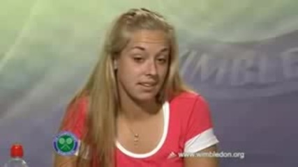 Wimbledon 2009 : Интервю с Лисицки след мача със Сафина