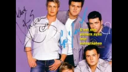 Westlife - Снимки И Текст На Френски