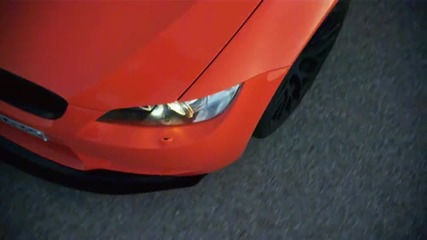 Bmw M3 Gts дава газ на писата 