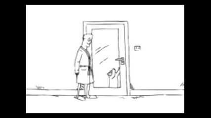 Simons cat-let me in