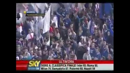 Тифозите на Интер подлудиха Милано [16.05.2010]
