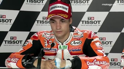 Dani Pedrosa interview after the Motorland Arag
