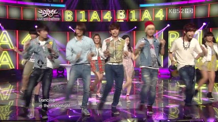 B1a4 - Baby Good Night ( 22-06-2012 K B S Music Bank )