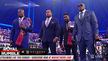 R-Truth and Riddle crash The Hurt Business’ VIP Lounge: Raw, Jan. 25, 2021