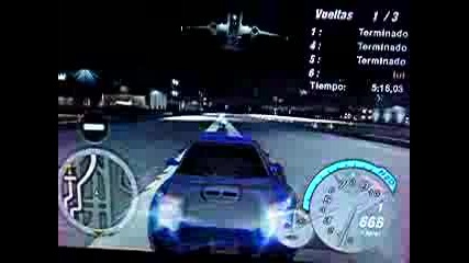 Nfs Underground - Subaru 715 Km/h 