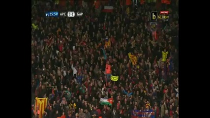 Champions League - Barcelona vs Arsenal - 1 0 - David Villa