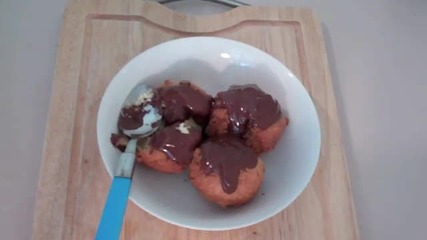 Chocolate Sour Cream Donuts