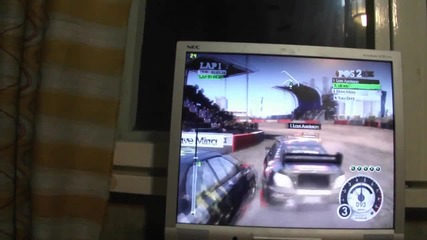 Fujifilm Finepix S1800 - Dirt 2 Gameplay [720p]