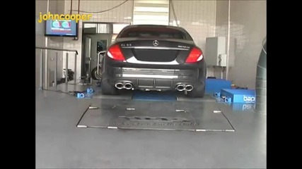 Mercedes Cl63 Amg - Страшен Звук 