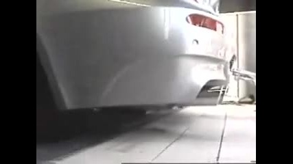 Bmw M6 Exhaust on Dyno 