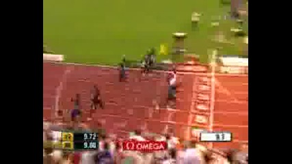 Asafa Pollew Bie Usian Bolt Na 100m