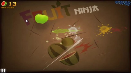 Ninja Fruit *hd* Gameplay [епизод 6- част 3 ]