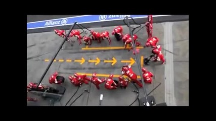 Formula 1 Pit Stops 1950 Vs Today