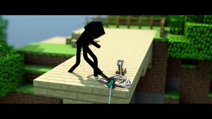 Cavediving - Minecraft Bungee Jumping Animation