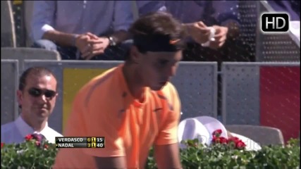 Nadal vs Verdasco - Madrid 2012 - Part 1