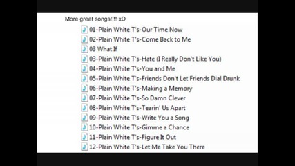 plain white Ts - Gimme a chance
