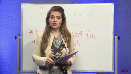 Аз уча английски език . Сезон 2, епизод 91, съвети