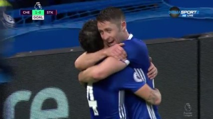 Челси и Кейхил матираха Стоук и Лий Грант