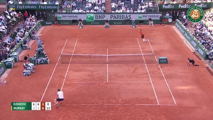 Novak Djokovic vs Andy Murray - French Open 2015